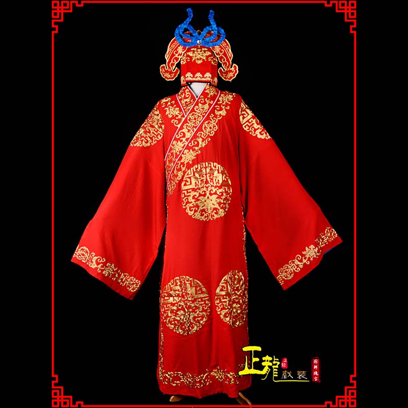 海东地武生服装软绉全金武生衣