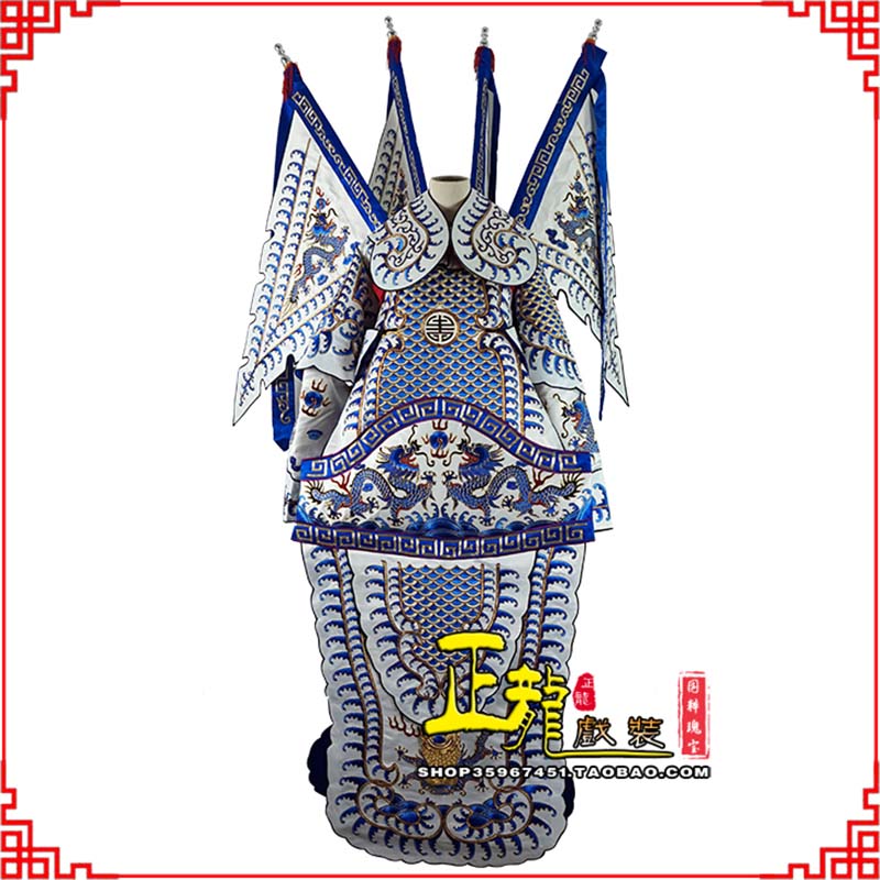海东地武生武将大靠祥龙勾金